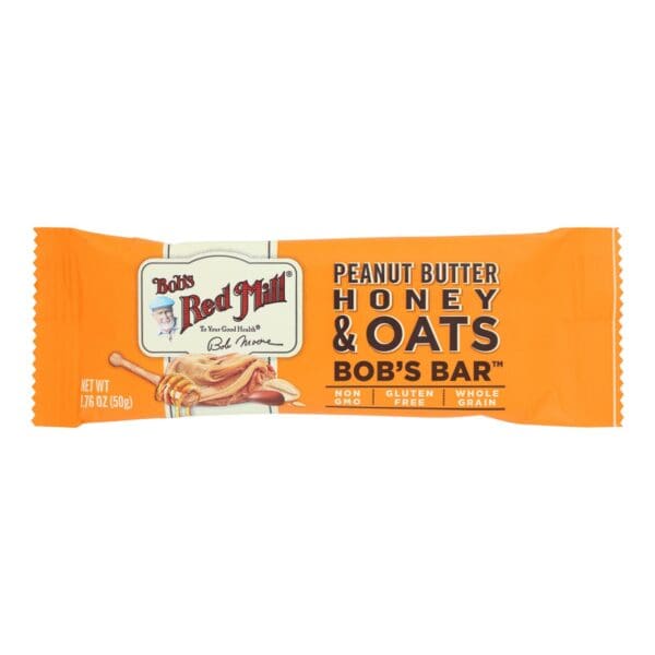 Bob's Red Mill - Bar Pnut/btr Honey Oats - Case of 12-1.76 OZ - Image 2