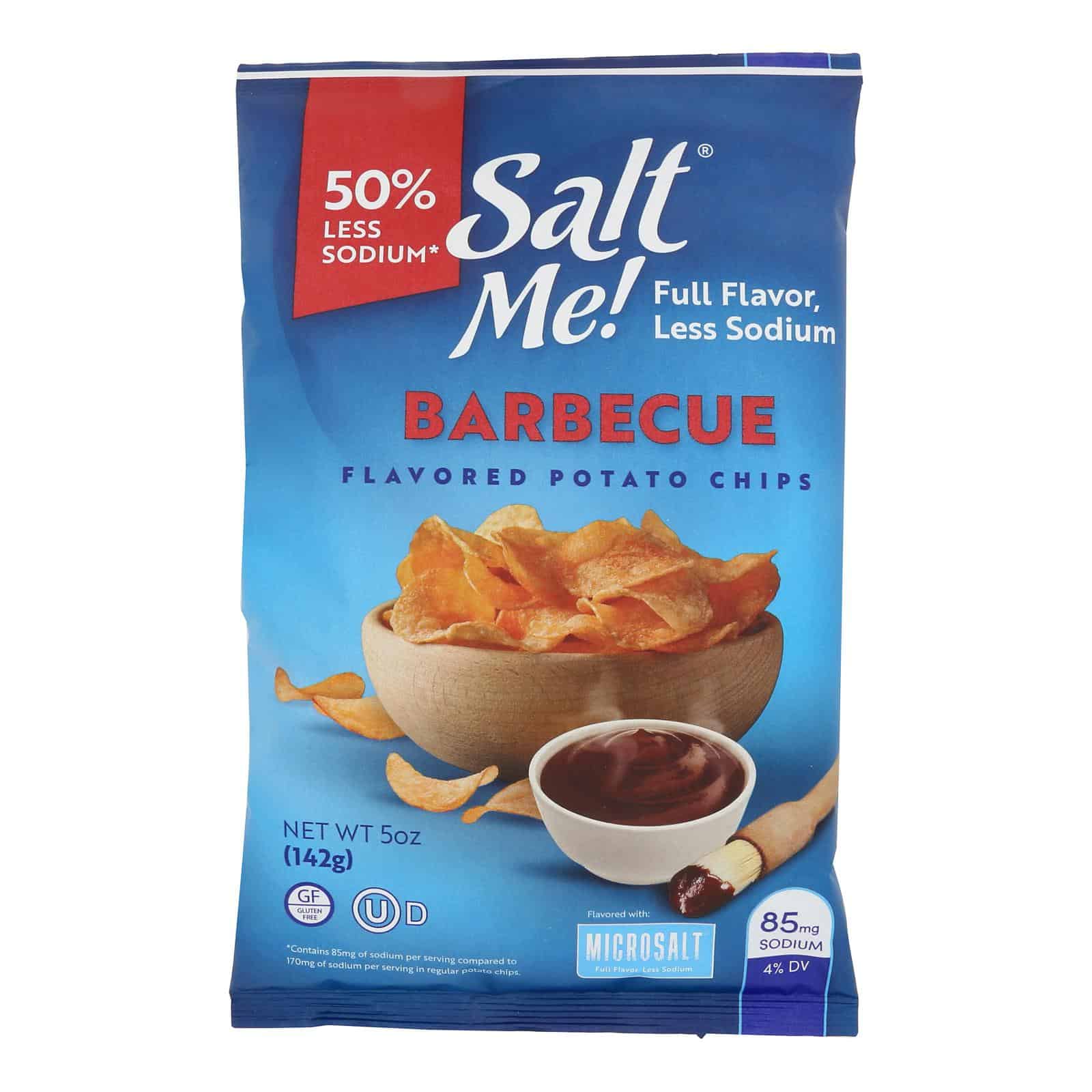 Saltme! - Potato Chips Bbq - Case of 12-5 OZ