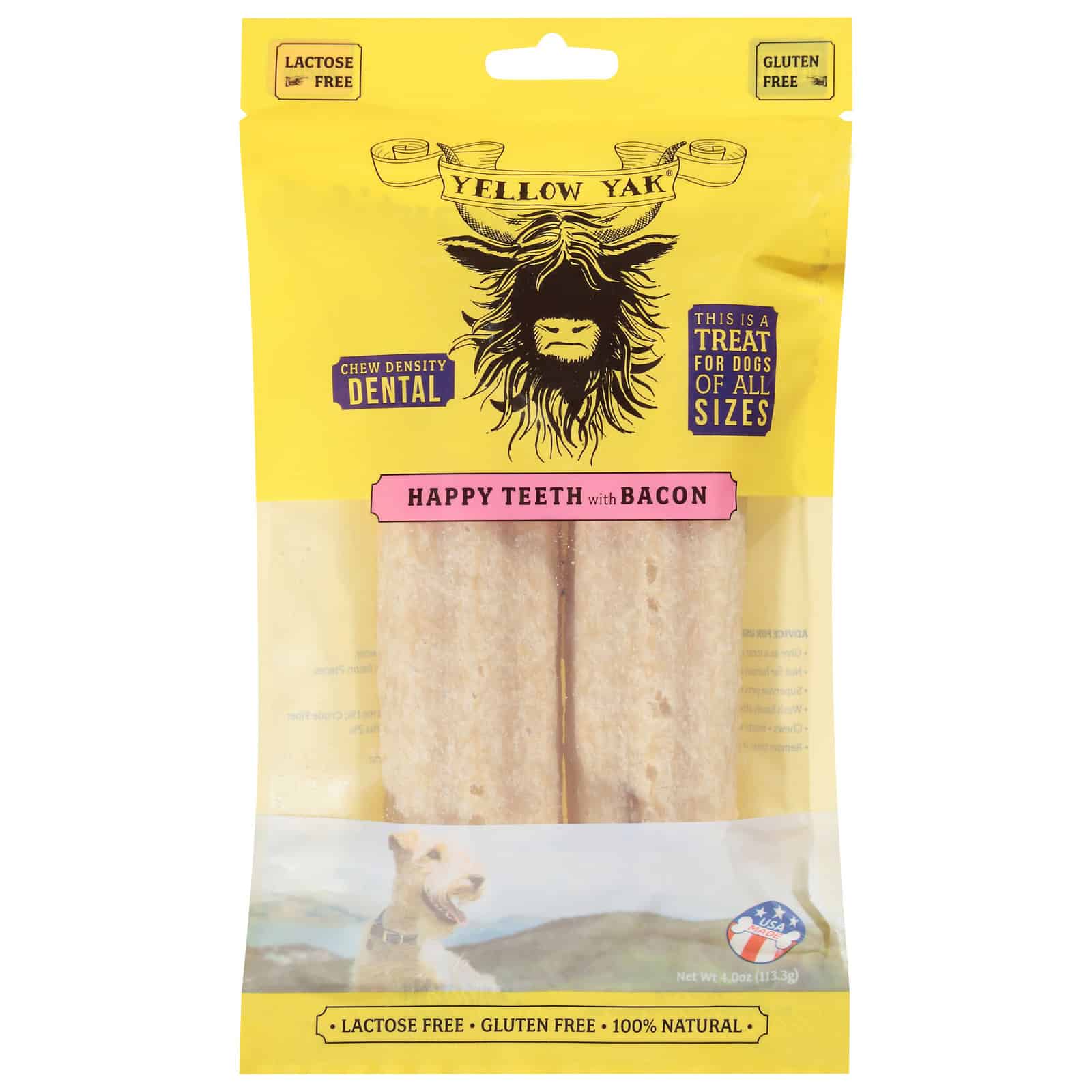 Yellow Yak - Hpy Hpy Teth Bcn Dent Chw - Case of 5-4 OZ - Image 2