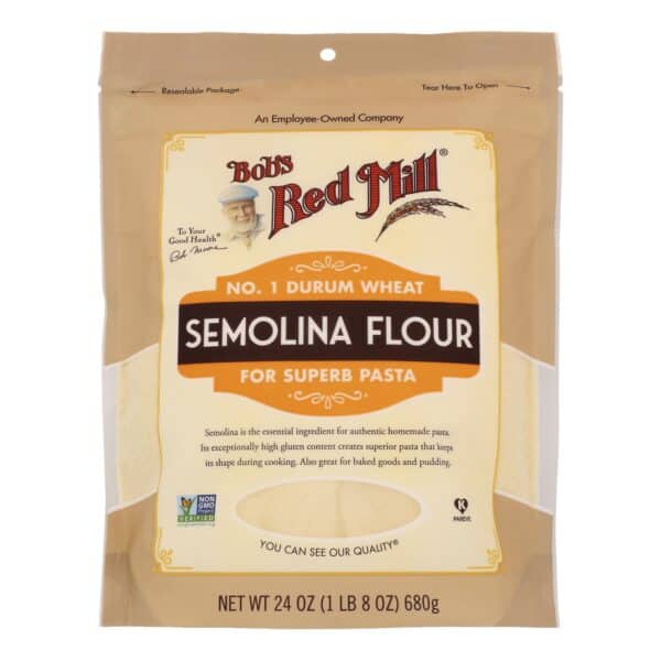 Bob's Red Mill - Flour Semolina - Case of 4-24 OZ - Image 3