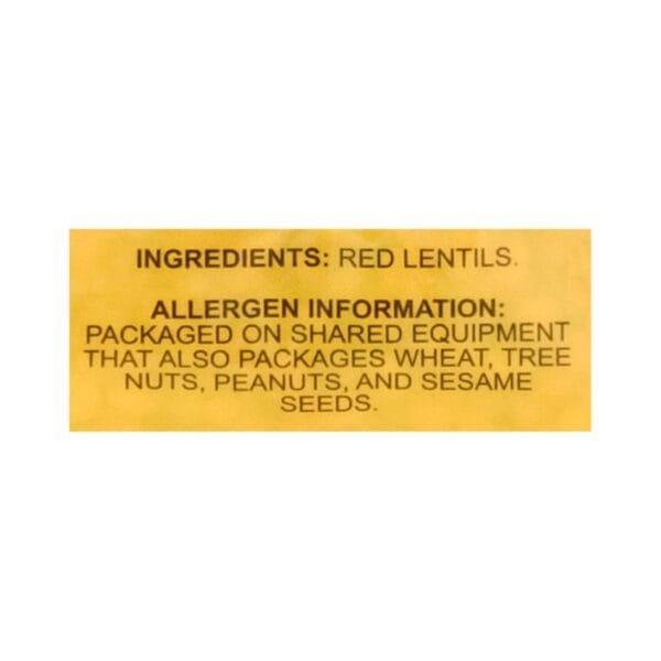 Ziyad - Beans Red Lentil - Case of 6 - 16 OZ - Image 2