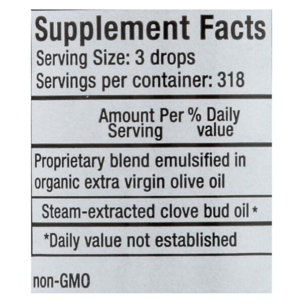 North American Herb and Spice Clovanol Oil of Clove Bud - 1 fl oz - Image 2
