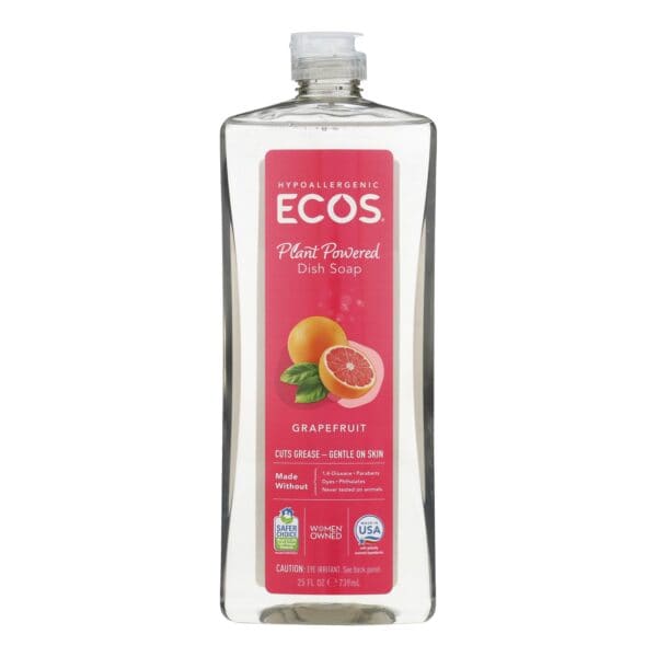 Earth Friendly Dishmate - Grapefruit - 25 oz - Case of 6 - Image 2