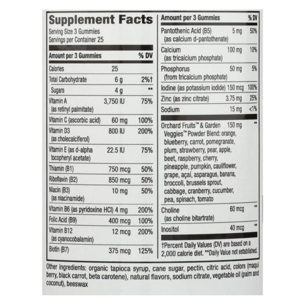 Nature's Way - Alive! Women's Multi-Vitamin Gummies - 75 Gummies - Image 3