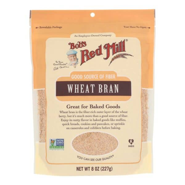 Bob's Red Mill - Wheat Bran - Case of 4-8 OZ - Image 2