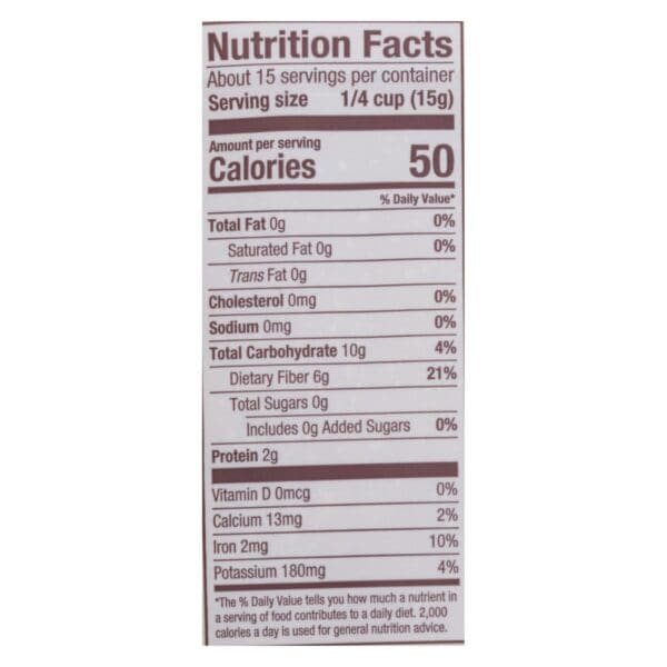 Bob's Red Mill - Wheat Bran - Case of 4-8 OZ - Image 3