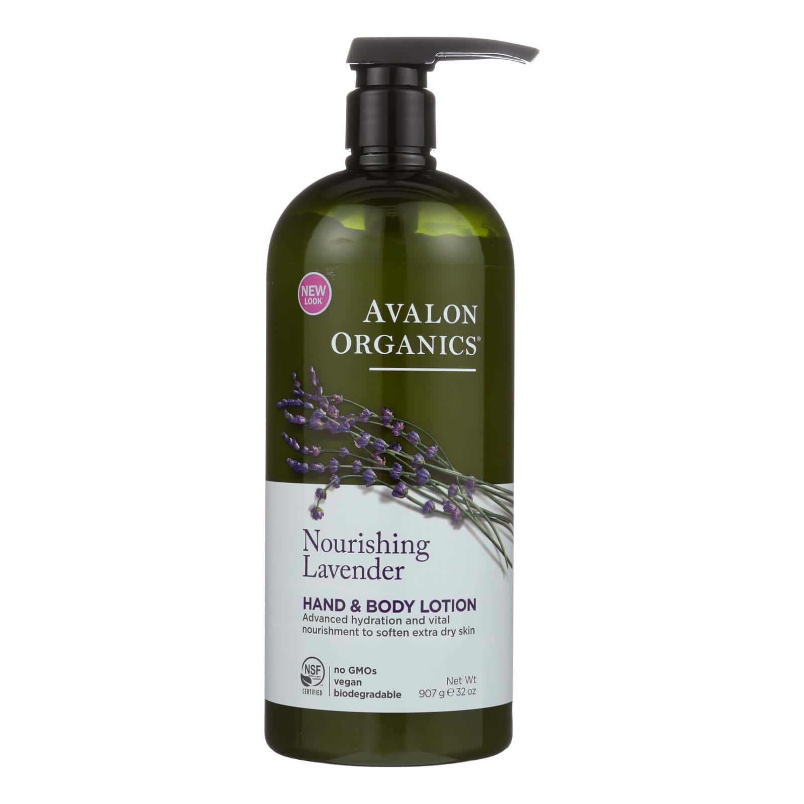 Avalon Organics Hand and Body Lotion Lavender - 32 fl oz - Image 2