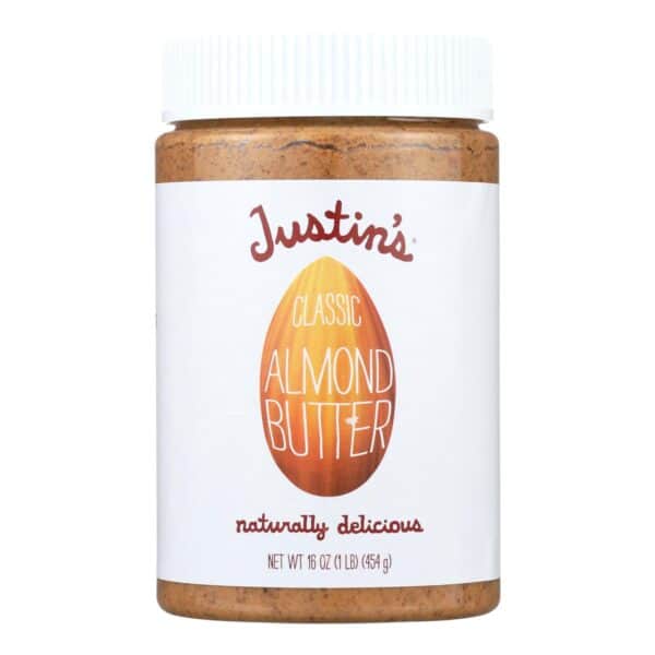 Justin's Nut Butter Almond Butter - Classic - Case of 6 - 16 oz. - Image 2