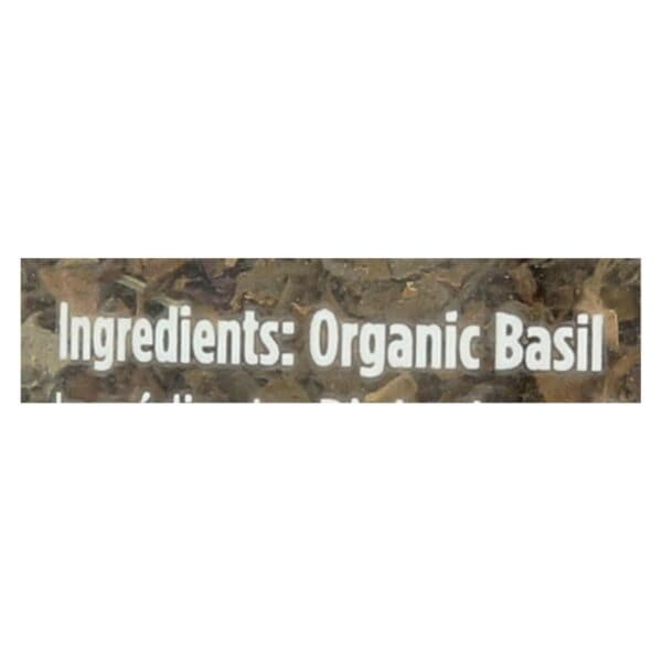 Spicely Organics - Organic Basil - Case of 3 - 0.5 oz. - Image 2