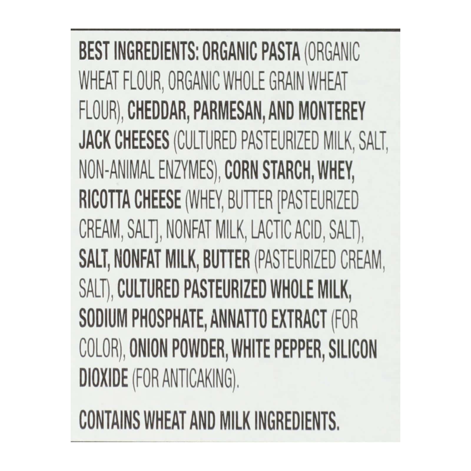 Annie's Homegrown Four Cheese Macaroni and Cheese - Case of 12 - 5.5 oz.