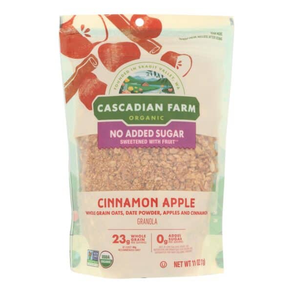 Cascadian Farm - Granola Organic Cinnamon Apple - Case of 4-11 Ounces - Image 2