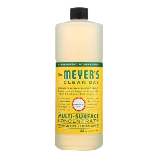 Mrs. Meyer's Clean Day - Multi Surface Concentrate - Honeysuckle - 32 fl oz - Case of 6 - Image 2