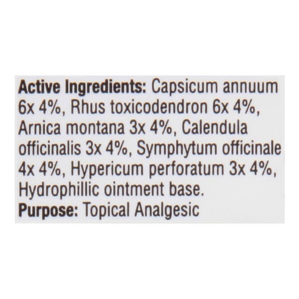 Dr. Zang Sciatica Rx Nerve Cream Homeopathic Formula - 4 oz - Image 2