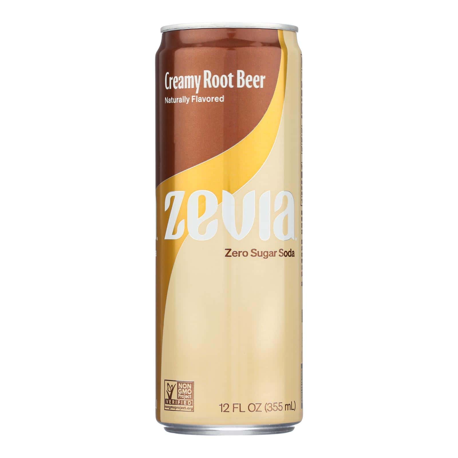 Zevia - Soda Creamy Root Beer - Case of 12-12 FZ