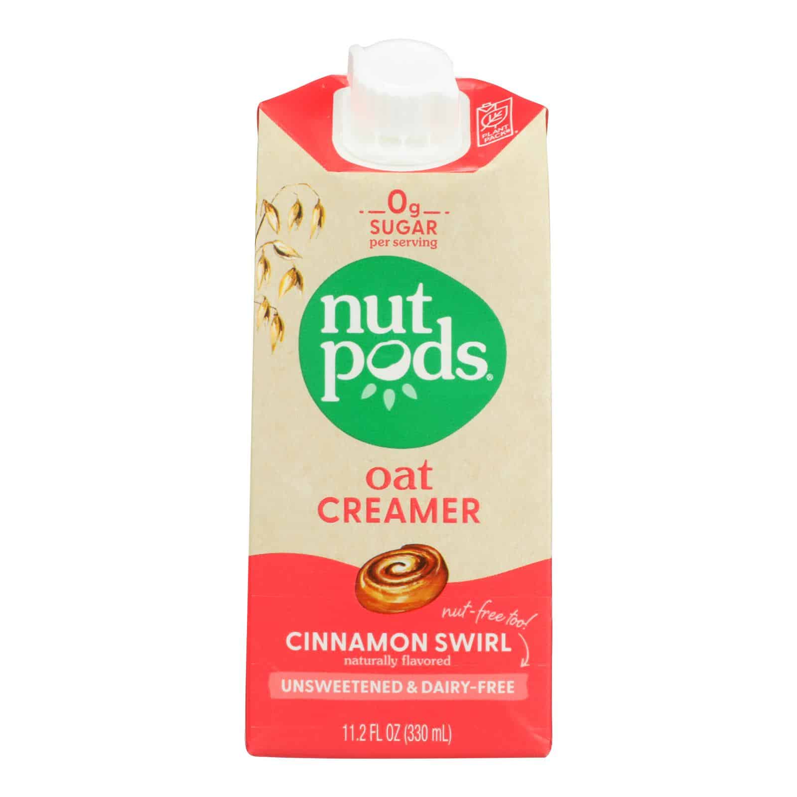 Nutpods - Crmr Oat Unswt Cinnamon Swrl - Case of 12-11.2 FZ - Image 3
