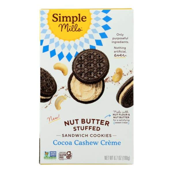 Simple Mills - Sandwich Cookie Cocoa Cshw Cream - Case of 8-6.7 OZ - Image 2