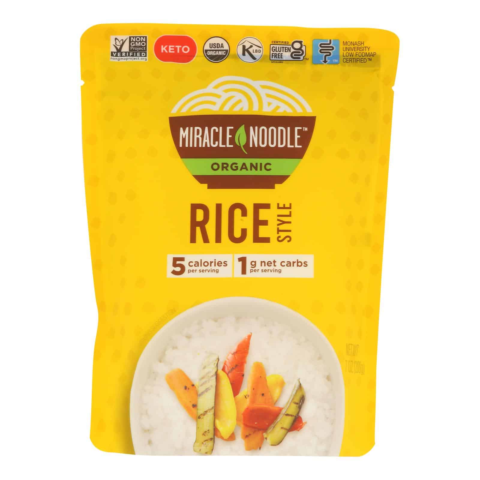 Miracle Noodle - Rte Meal Rice Style - Case of 6-7 OZ