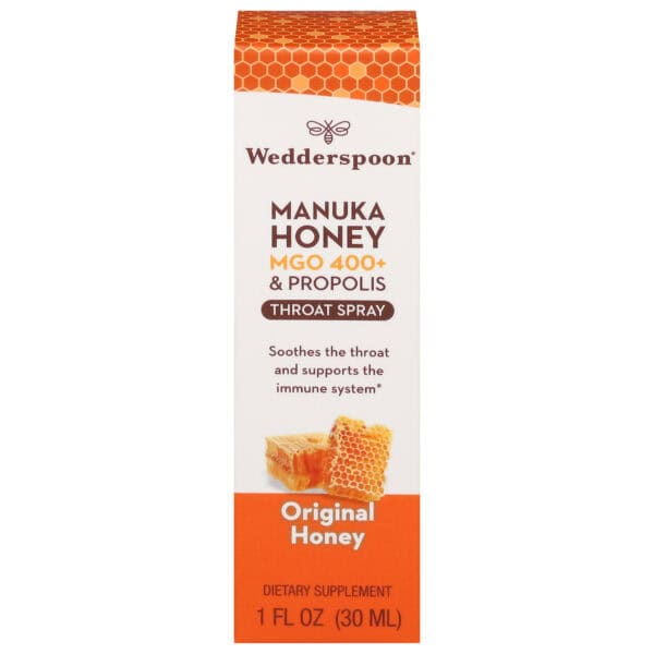 Wedderspoon - Throat Spray Orig Honey - EA of 1-1 FZ