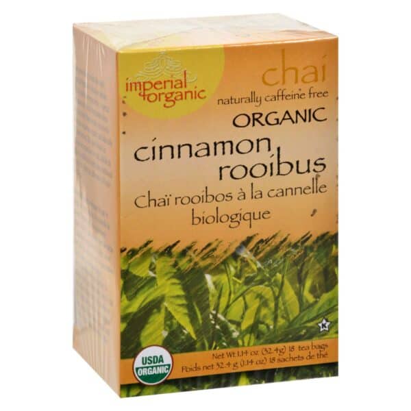 Uncle Lee's Imperial Organic Cinnamon Rooibus Chai Tea - 18 Tea Bags - Image 3
