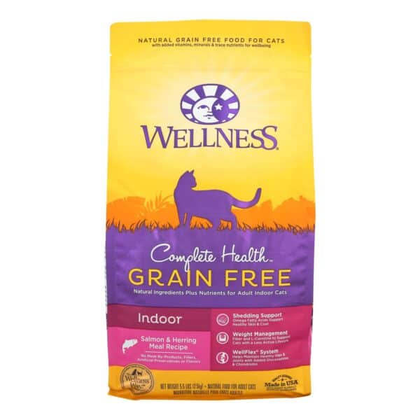 Wellness Pet Products - Cmplt Hlth Meal Salm/hrng - Case of 4 - 5.5 LB - Image 3