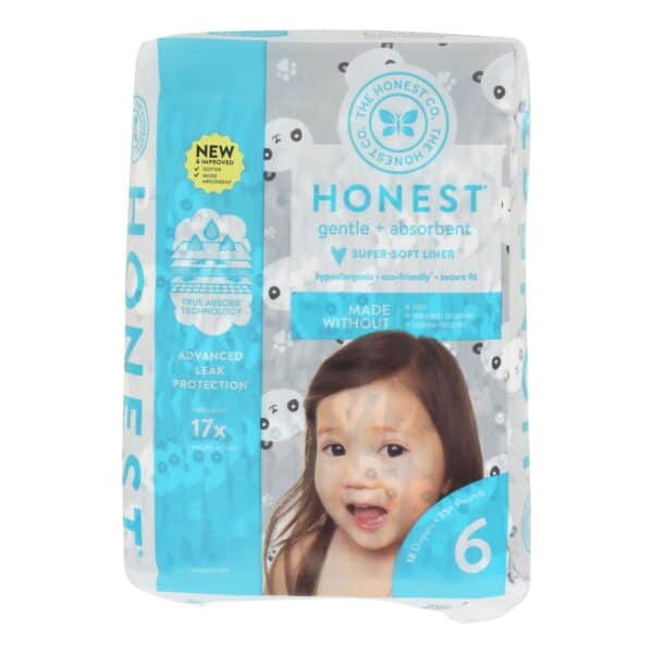 The Honest Company - Diapers Size 6 - Pandas - 18 Count - Image 2
