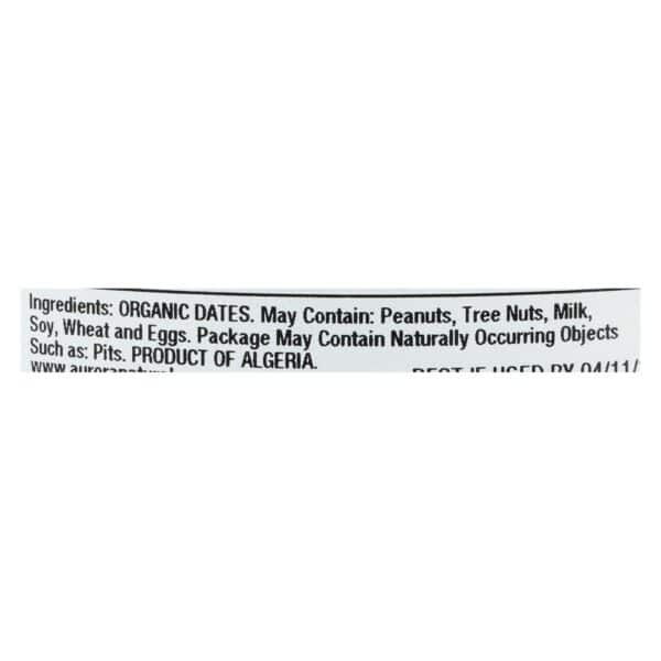 Aurora Natural Products - Organic Deglet Dates - Case of 12 - 9 oz. - Image 2