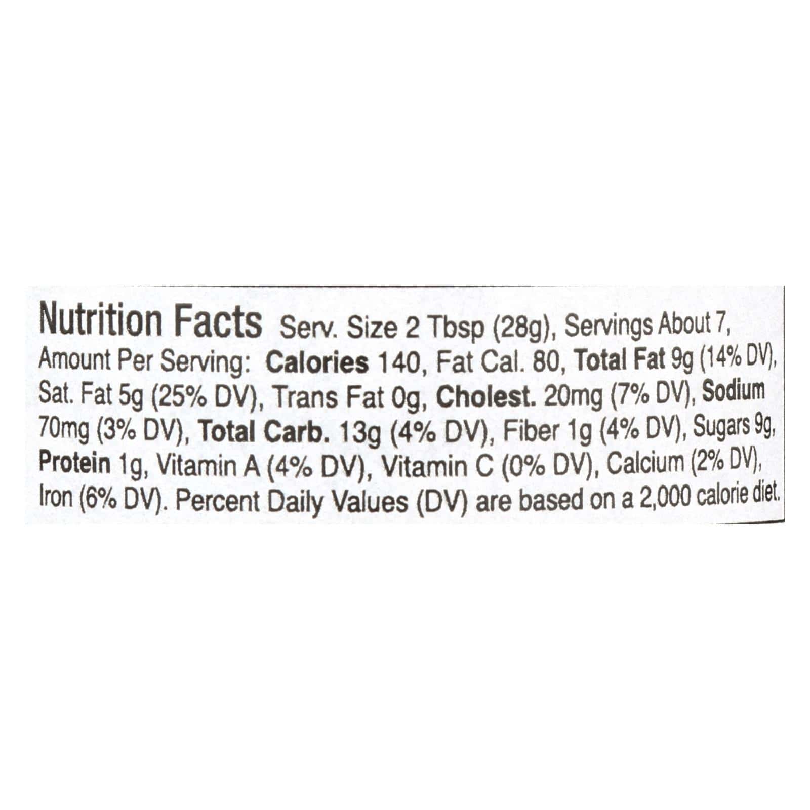 King's Cupboard Hot Fudge Sauce - Case of 12 - 7.2 OZ - Image 3