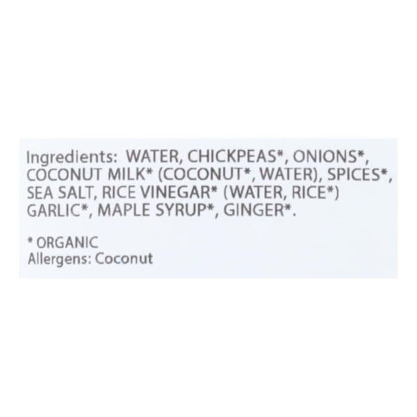 Bean Vivo - Chickpeas Coconut Curry - Case of 6-10 OZ - Image 2