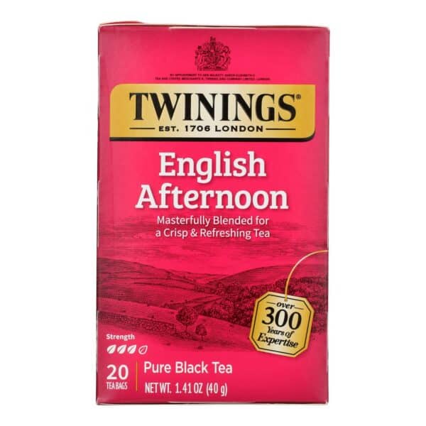 Twinings Tea Black Tea - English Afternoon - Case of 6 - 20 Bags - Image 2