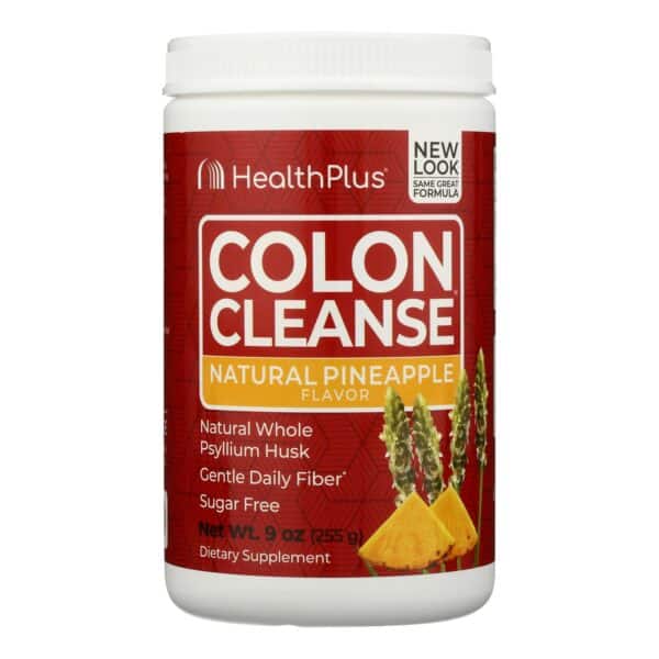 Health Plus - Colon Cleanse - Pineapple Stevia - 9 oz - Image 2