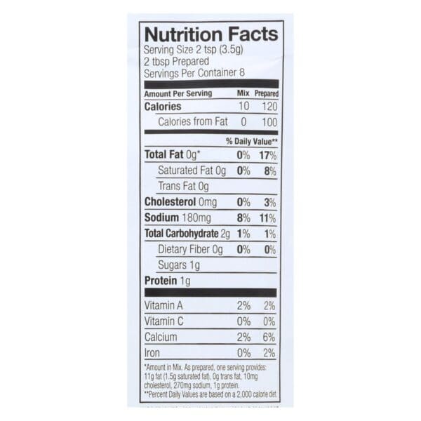 Simply Organic Ranch Salad Dressing Mix - Case of 12 - 1 oz. - Image 2
