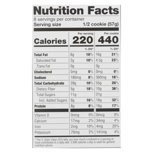 Lenny & Larry's - Complete Cookie Peanut Butter Chocolate Chip - Case of 12-4 OZ