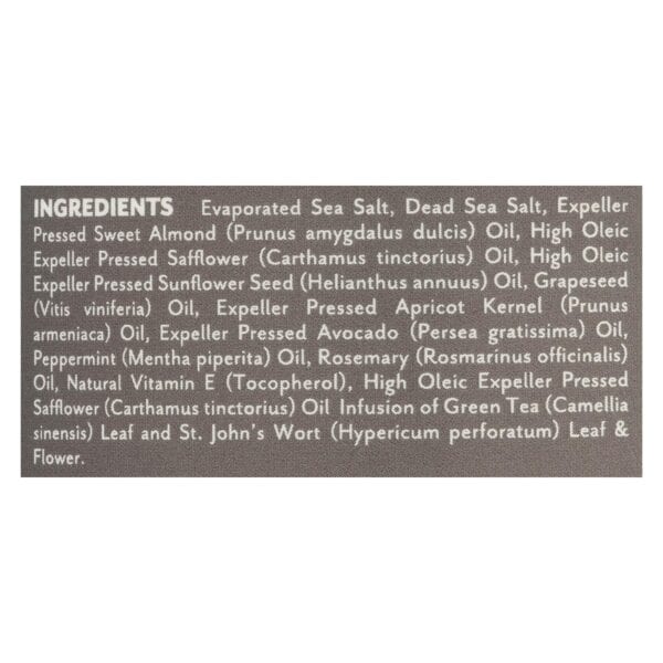 Soothing Touch Salt Scrub - Peppermint/Rosemary - 20 oz - Image 2