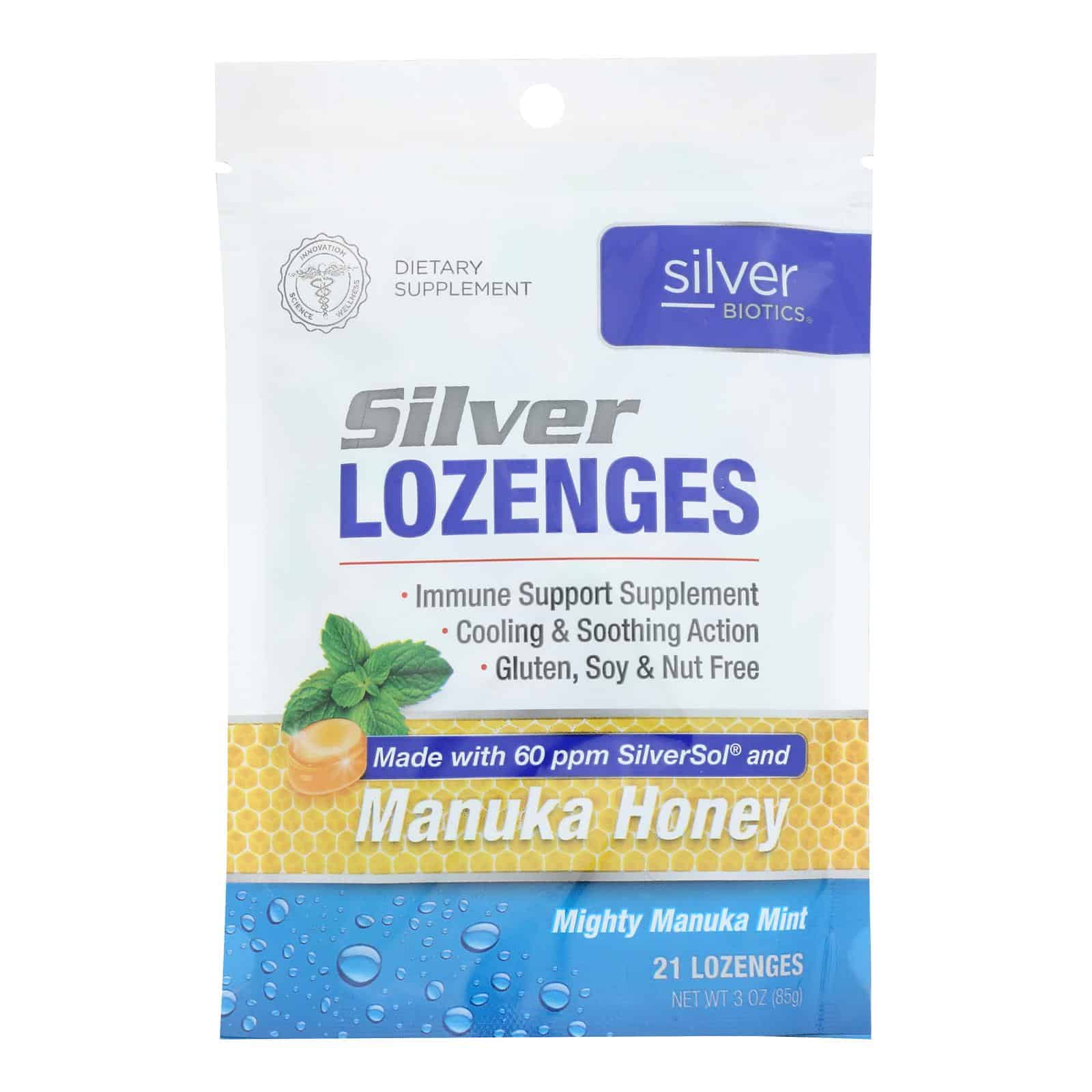 Silver Biotics - Lozenges W/manuka Honey - 1 Each-21 CT - Image 2