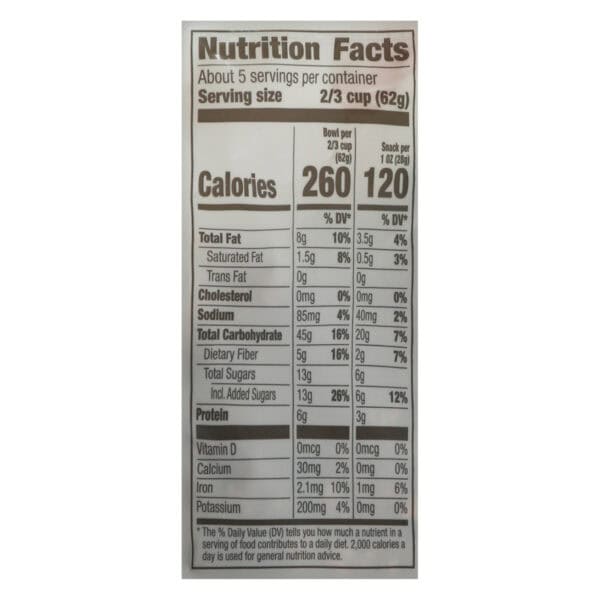 Cascadian Farm - Granola Organic Dark Chocolate Almond - Case of 4-11 Ounces - Image 2
