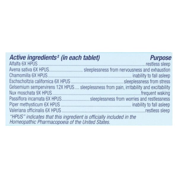 Genexa Sleepology - Organic - 60 TAB - Image 2