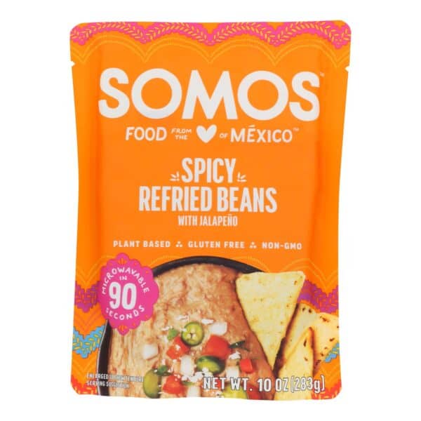 Somos - Beans Rth Refried Spicy - Case of 6-10 OZ - Image 2