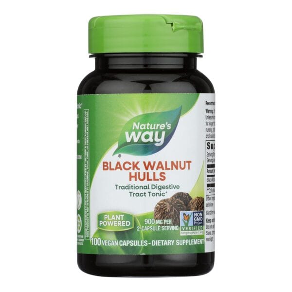 Nature's Way - Black Walnut Hulls - 100 Capsules