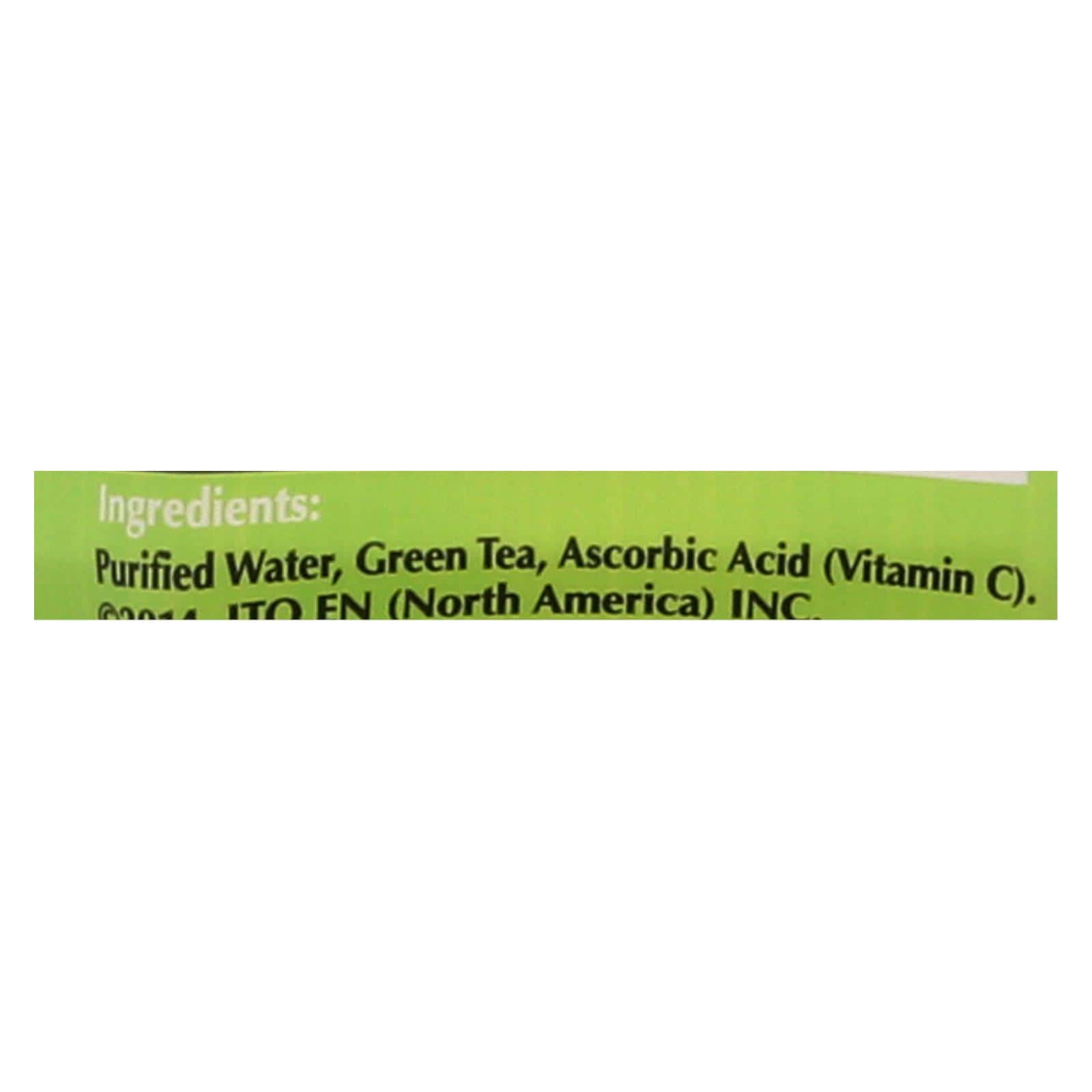 Ito En Oi Ocha Unsweetened Green Tea - Case of 6 - 2 LTR - Image 3