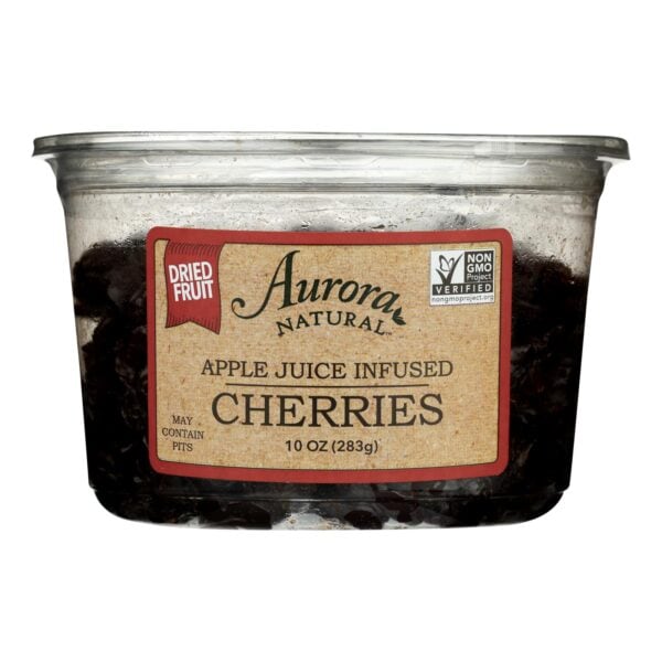 Aurora Natural Products - Apple Juice Infused Cherries - Case of 12 - 10 oz. - Image 2