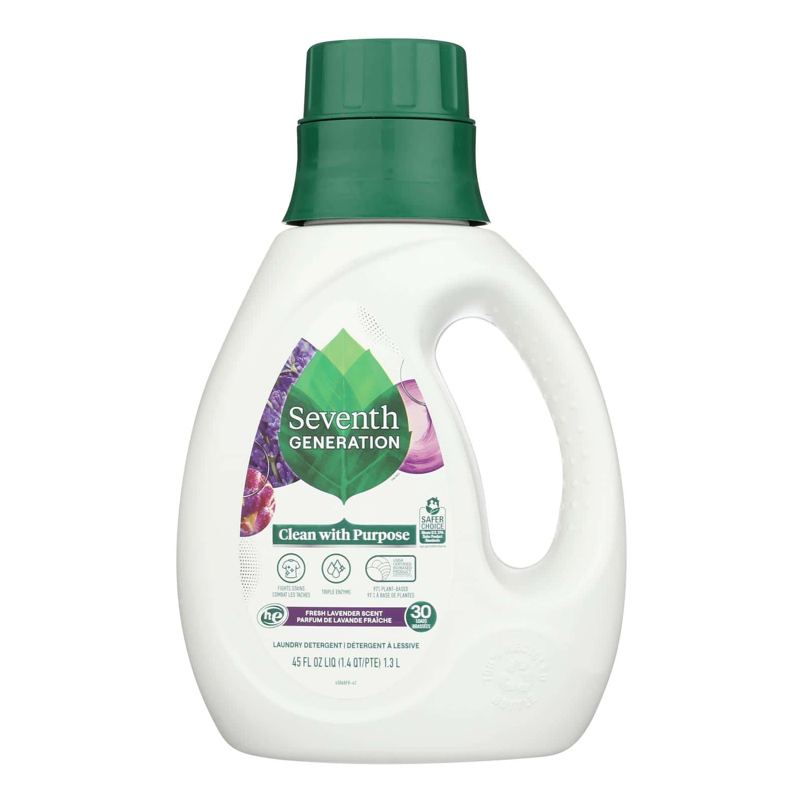 Seventh Generation - Liquid Laundry Lavender - Case of 6-45 FZ
