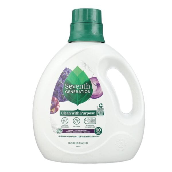 Seventh Generation - Liquid Laundry Lavender - Case of 4-135 FZ - Image 2