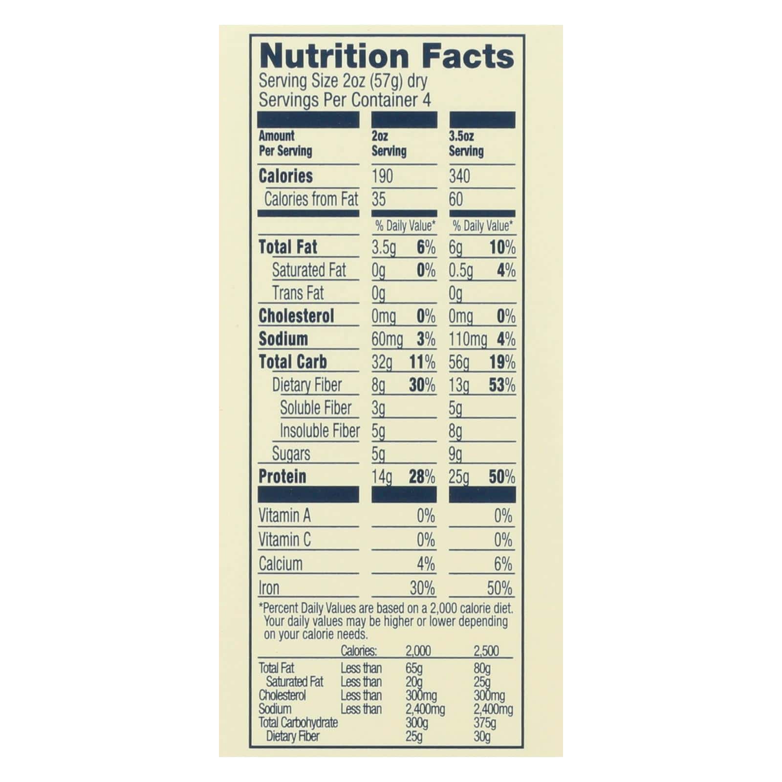 Banza - Chickpea Pasta - Cavatappi - Case of 6 - 8 oz.