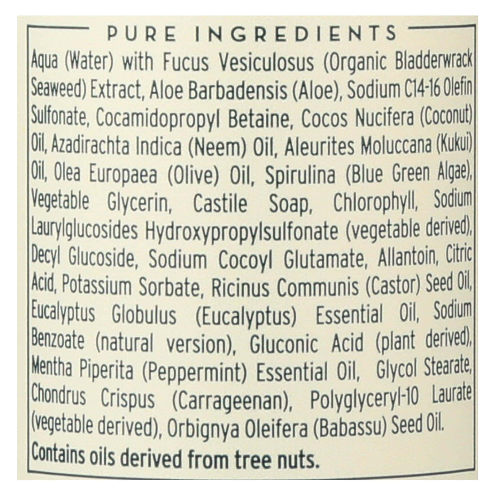 The Seaweed Bath Co Body Wash - Eucalyptus & Peppermint - 12 fl oz