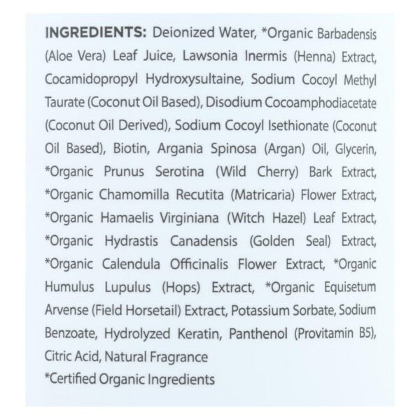 Mill Creek Botanicals Henna Shampoo  - 1 Each - 14 FZ - Image 2