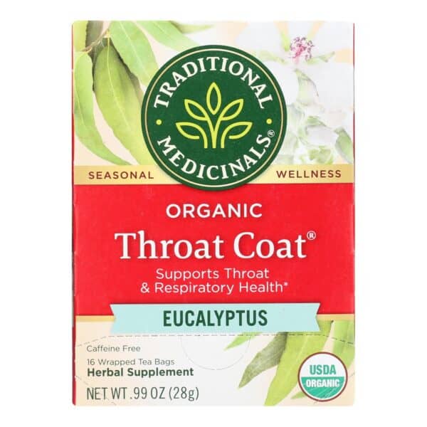 Traditional Medicinals - Herbal Tea Thrt Ct Eclyp - Case of 6 - 16 BAG
