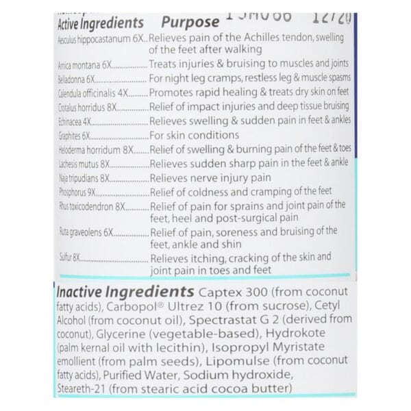 Topricin Foot Therapy Cream - 8 oz - Image 3