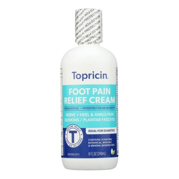Topricin Foot Therapy Cream - 8 oz