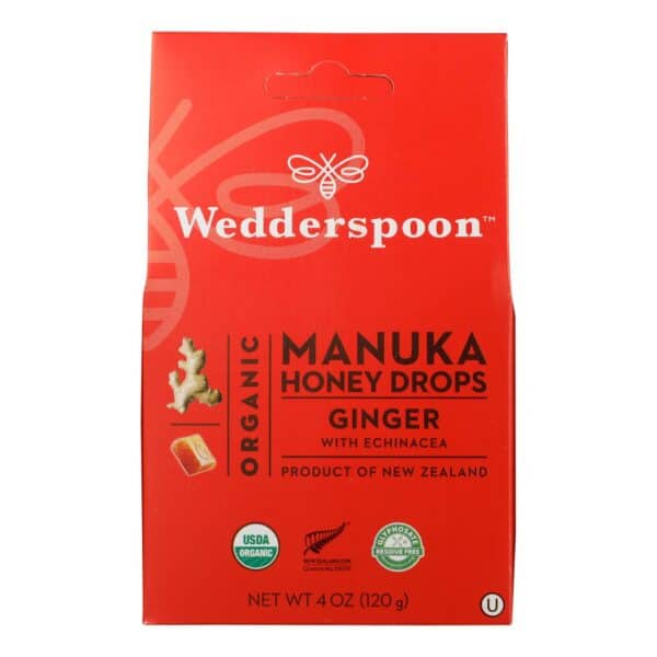 Wedderspoon - Hny Drp Og2 Mnka Ginger - EA of 1-4 OZ