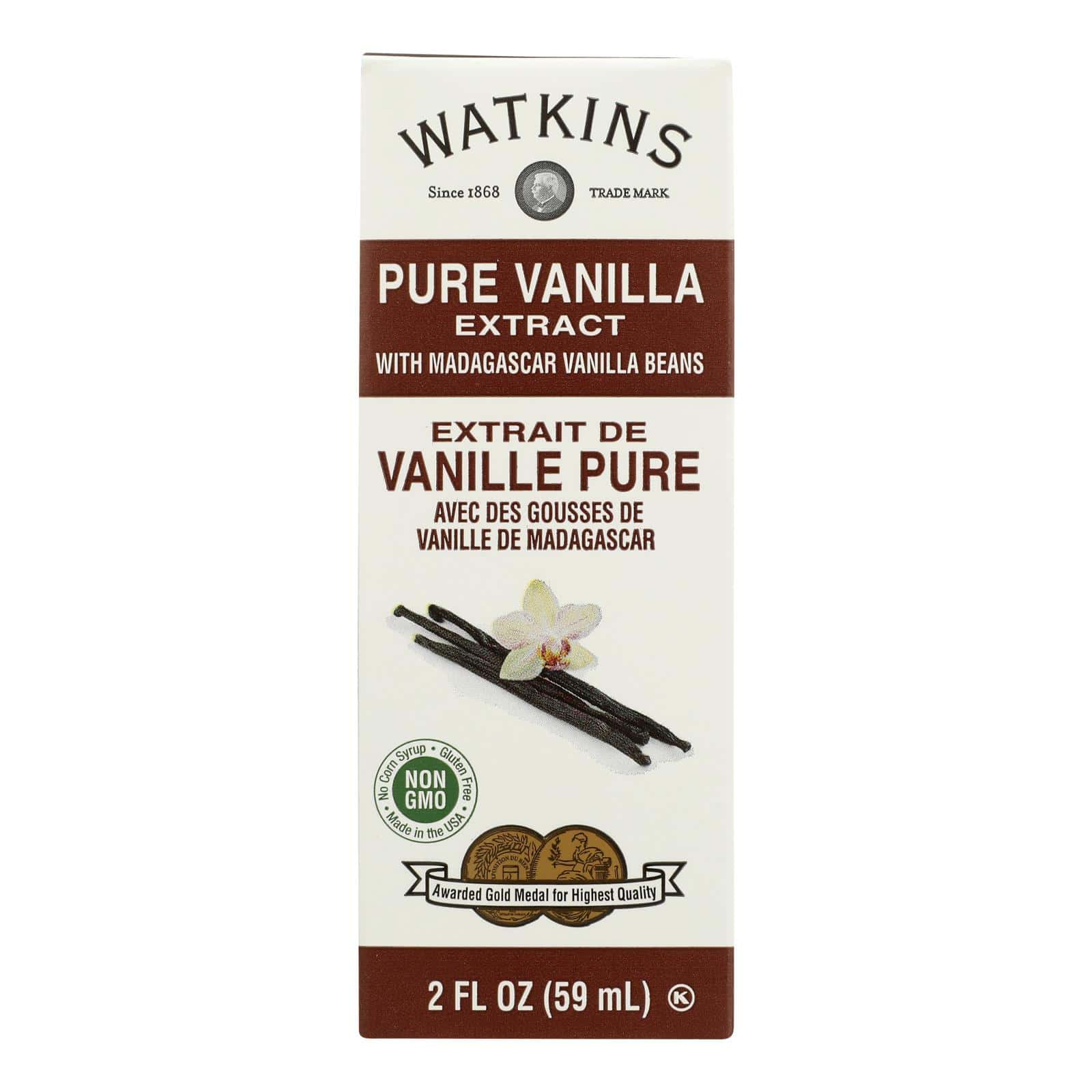 Watkins Madagascar Bourbon Pure Vanilla Extract - 1 Each - 2 FZ - Image 2